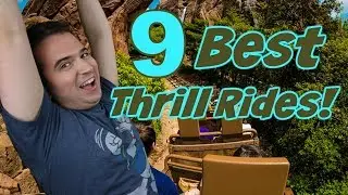 9 Best Thrill Rides at Walt Disney World 🎢