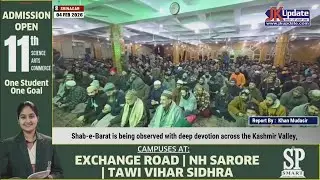 Shab-e-Barat is being observed with deep devotion across the Kashmir Valley,