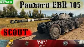 World of Tanks Panhard EBR 105 Replay - SCOUT (Patch 1.6.0)