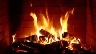 🔥 Cozy Fireplace Ambience | Relaxing Crackling Fire Sounds for Sleep, Study & Stress Relief 🔥