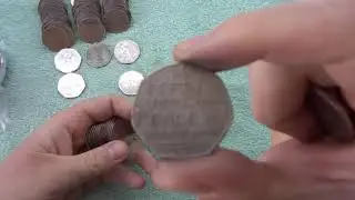 I'm Rich!!!!!!!! hahahahahaha | 50p Coin Hunt | UK Coin Hunter
