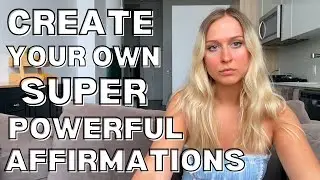 How to Create Personalized Subliminals & Affirmations (MANIFEST QUICKLY)