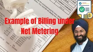 EXAMPLE OF BILLING UNDER NET METERING!