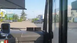 Ret Buslijn 96 Capelsebrug - Krimpen Stormpolder - Capelsebrug (versnelt) met de 1450