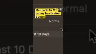 How to check Mac book air battery health #macbookair #macbookairm1 #shorts #shots #shortvideo #mac
