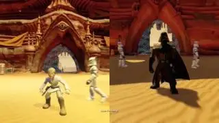 Father vs Son Episode 5 Disney Infinity Luke vs Vader