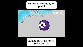 Countryballs - History of Germany  #history #polandball #countryballs #europe #germany #ww2 #ww1