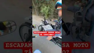 ROCAM PERGUNTOU ESCAPAMENTO DA HORNET T&Aacute; CERTINHO? 🥶🥶🥶🚨