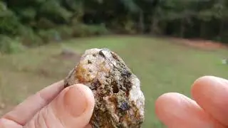 Epidote in quartz matrix from Charlotte NC