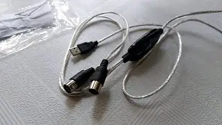 Best Budget Midi Cable Unboxing For Midi Keyboard Drum Machine