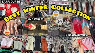 Sarojini Market Winter Collection With Shop no. 2024 | Branded Clothes, Boots & Best Shops | Nishu