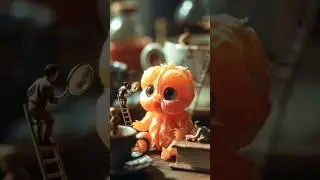 Pixar-Style Baby Made from Mandarin Orange 🍊 | AI Fantasy Art&rdquo;#shoes #viral #trending #youtubeshorts
