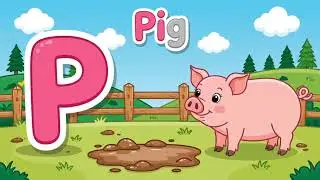 Animal ABC Song 🐶🐱 | Learn Alphabet with Animals A to Z | ZuzuZino