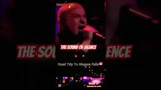 The Sound of Silence - Disturbed 🎸🔥 Road Trip to Niagara Falls! #rock #music #shorts #shortsfeed