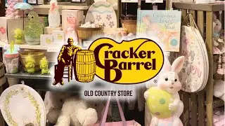 Cracker Barrel Easter Decor 2025 | Shop With Me for Spring Finds!