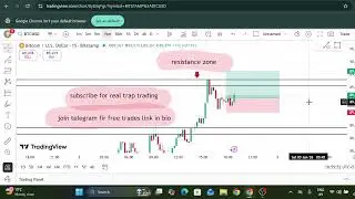Live Bitcoin & Gold Analysis | 3 candle setup strategy | Trap Trading