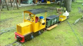 Driving the opposite direction than usual on Akubi Light Railway