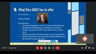 Hear from Kenny Nguyen on Sports Analytics and Sports Management (Rice University)