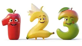 Boost Baby Sensory Skills: Fun Number & Fruits Learning Video