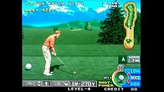 Neo Turf Masters Arcade Gameplay (ACA Neo Geo)
