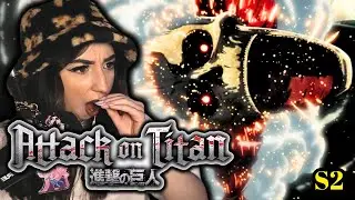 THAT CLIFFHANGER?!? 😱 | Attack on Titan Season 2 Episode 7 Reaction