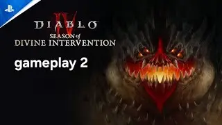 DIABLO 4  DIVINE INTERVENTION  | PS5 GAMEPLAY 4K | no commentary EP 2