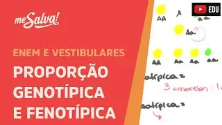 Me Salva! GEN09 - Gen&eacute;tica - Propor&ccedil;&atilde;o genot&iacute;pica e fenot&iacute;pica