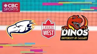 Canada West: Men's Volleyball - UBC Thunderbirds vs. Calgary Dinos | #CBCSports