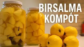 🍐 Birsalma kompót – egyszerű, illatos, házi recept