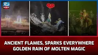 A Golden Rain of Sparks Transforms Festival Streets | Golden Rain | Tradition | Rtv World