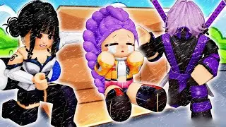 RUMI was ACCEPTED by a NINJA FAMILY in Roblox!  | Kpop Demon Hunters