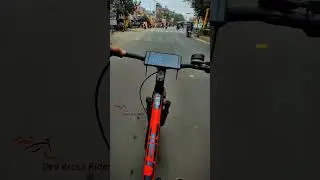 😯 Smart Speedometer 😍👌🏻 | 🚴🏻&zwj;♂️Cycle Ride | - Dev Kross Rider - 😎|#shorts #youtubeshorts #trending
