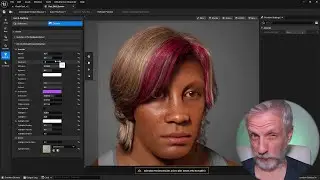 Groom Hair in Metahuman Creator - Unreal Engine 5.6 Preview
