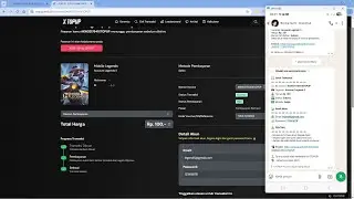 TEMPLATE WEBSITE JUAL AKUN GAME ONLINE & TOPUP DIAMONDS OTOMATIS DENGAN NOTIFIKASI WHATSAPP