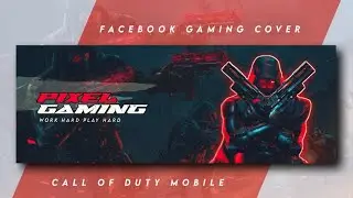HOW TO MAKE GAMING FACEBOOK PAGE COVER PHOTO ON ANDROID USING PIXELLAB | 2022