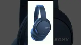 Sony Noise Cancelling Headphones WHCH700N: Wireless Bluetooth Over the Ear Headset with Mic for phon