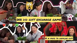 5 color gift 🎁Exchange challenge with friends [k k payo ta gift 🎁]
