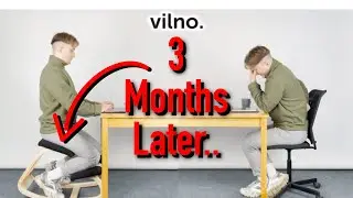 Коленный стул Vilno - 3 месяца спустя..