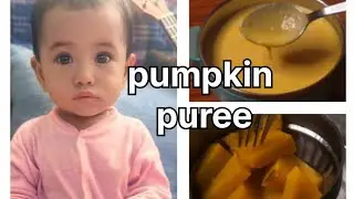 How to Make Pumpkin Puree for 6 Month Baby | Easy & Nutritious Baby Food Recipe