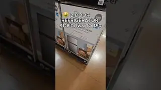$148 DOWN TO $50🤑MainStays refrigerator #clearance #deals #walmartclearance #reseller #refrigerator