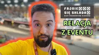 FAJNIE SIĘ SKŁADA (ŁOOO 🤩) 2024 - relacja ze ZLOTU PASJONATÓW KLOCKÓW 7-8 września #wrocław