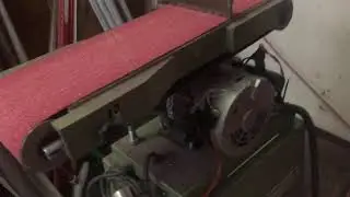 How to mod the harbor freight 6x48 belt sander to work.