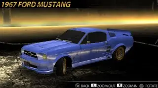 Custom 1967 Ford Mustang GT Nibeng Vlogz Miguelito Guerrero || NFS Undercover