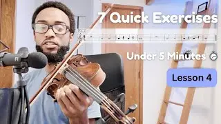 Lesson 4: 7 Violin Sight Reading Exercises (Under 5 Minute Workout)