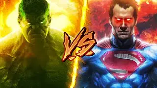 World Breaker Hulk vs Sun-Dipped Superman - Who Would Win? | BATTLE ARENA | DanCo VS