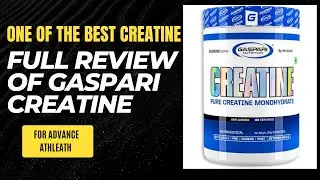 Gaspari nutrition creatine monohydrate review by yash azad #youtube #review #youtubevideo