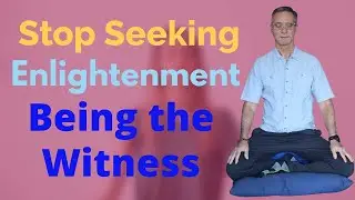 End Seeking and Embracing the Witness: Dissolving the Illusion of Separation through Witnessing
