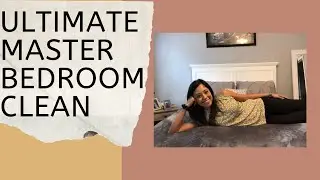 ENERGETIC MASTER BEDROOM CLEAN | SPEED CLEAN 2019 #masterbedroomclean #speedclean