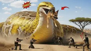 Heroic Rescue Team Saves Brave German Shepherd From Giant Python&rsquo;s Deadly Attack 🐶🐍