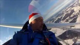 GoPro Hero 2 - Glider Aerobatics - Welcome to the Snow [HD]